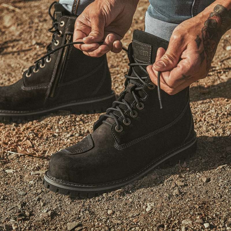 Buty motocyklowe BROGER Alaska II czarne wyprzedaż