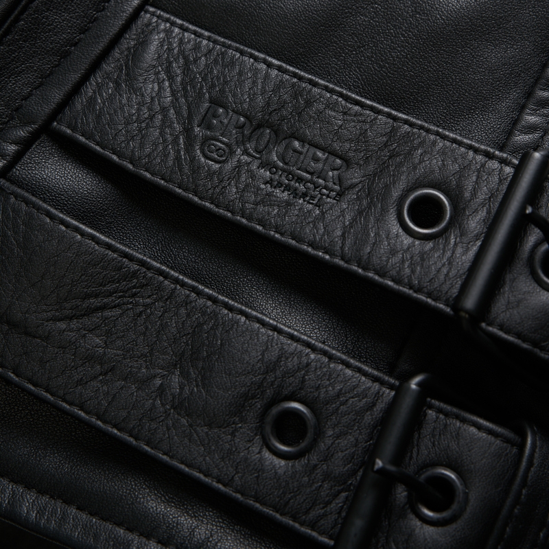 Kurtka motocyklowa BROGER Ohio czarna wyprzedaż