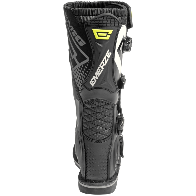 Buty motocyklowe Emerze EM10 czarno-fluo żółte