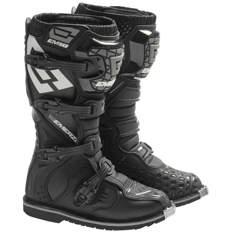 Buty motocyklowe Emerze EM10 czarno-szare