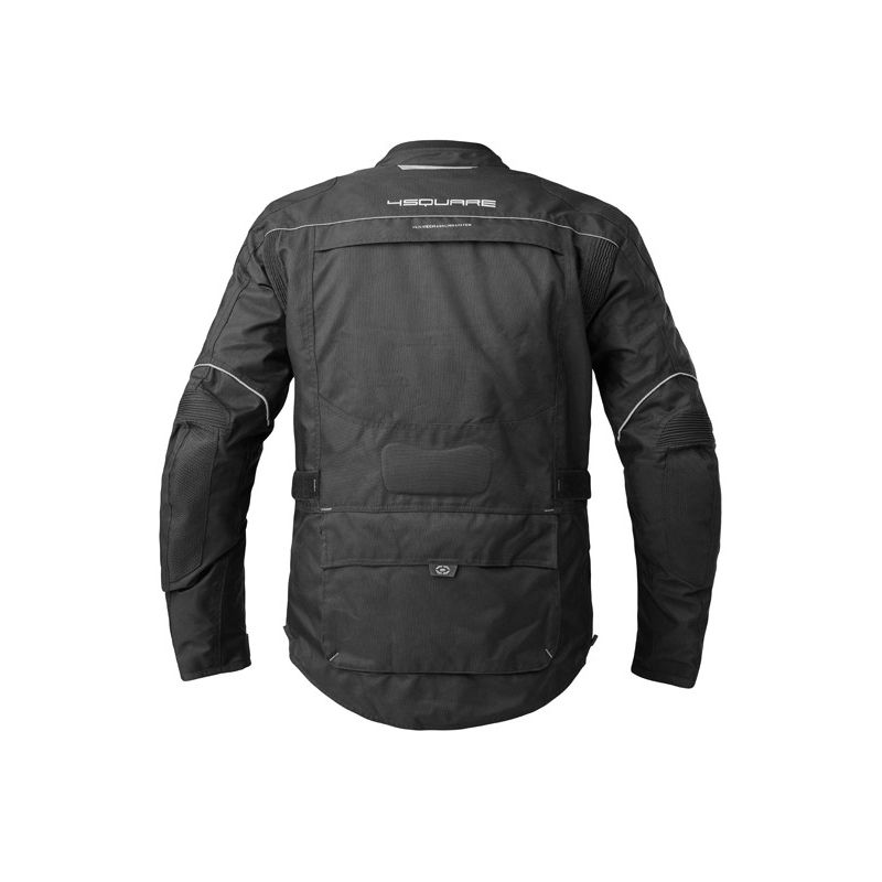 Kurtka motocyklowa 4SQUARE Climber czarna wyprzedaż