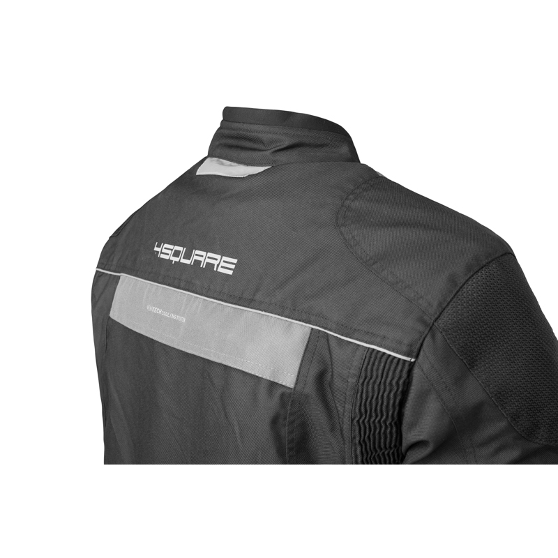 Kurtka motocyklowa 4SQUARE Climber czarna wyprzedaż