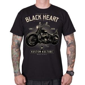 Męska koszulka motocyklowa Black Heart