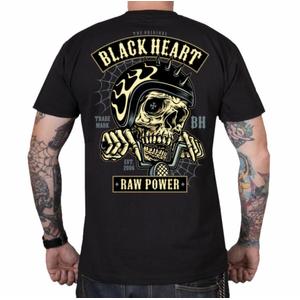 Męska koszulka Black Heart Raw Power Chopper