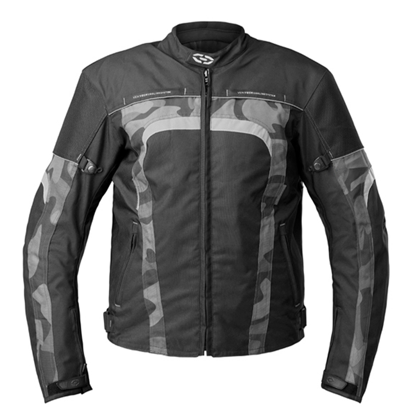 Kurtka motocyklowa 4SQUARE Titan black-grey camo wyprzedaż