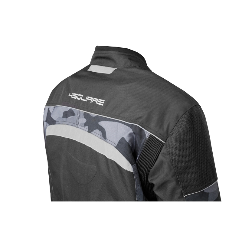 Kurtka motocyklowa 4SQUARE Titan black-grey camo wyprzedaż