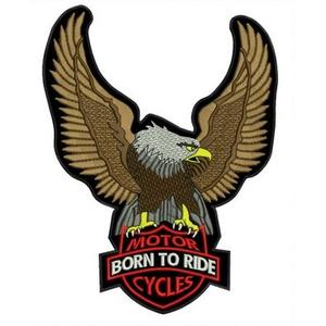 Naszywka Orzeł Born Ride - wielka