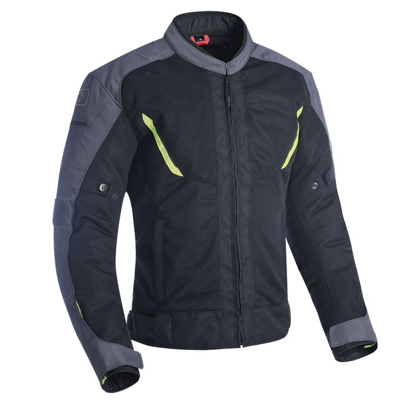Oxford Delta 1.0 Air black-grey-fluo yellow kurtka motocyklowa