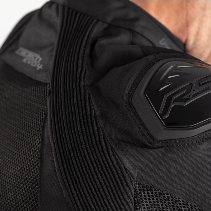 Kurtka motocyklowa RST Tractech Evo 4 Mesh Lightweight CE czarna wyprzedaż