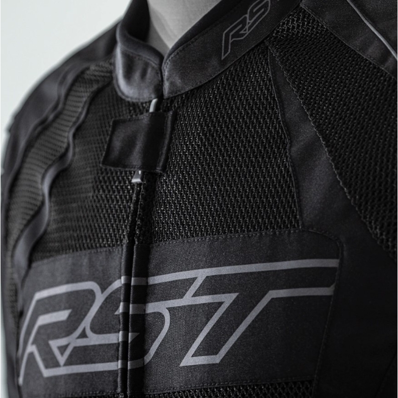 Kurtka motocyklowa RST Tractech Evo 4 Mesh Lightweight CE czarna wyprzedaż