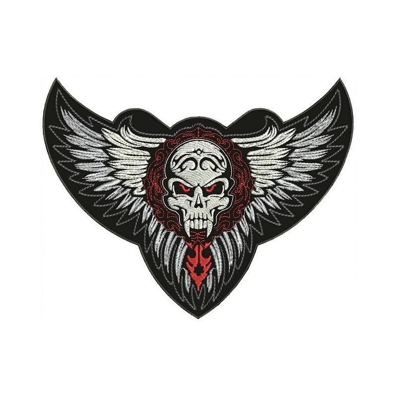 Naszywka Skrzydła z ornamentem - wielkie