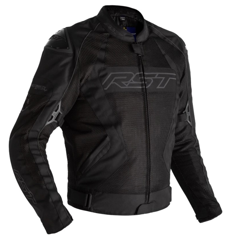 Kurtka motocyklowa RST Tractech Evo 4 Mesh Lightweight CE czarna wyprzedaż