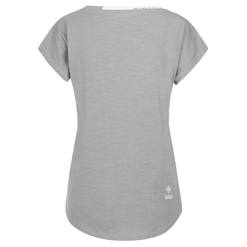 T-shirt damski Kilpi Roisin szary wyprzedaż