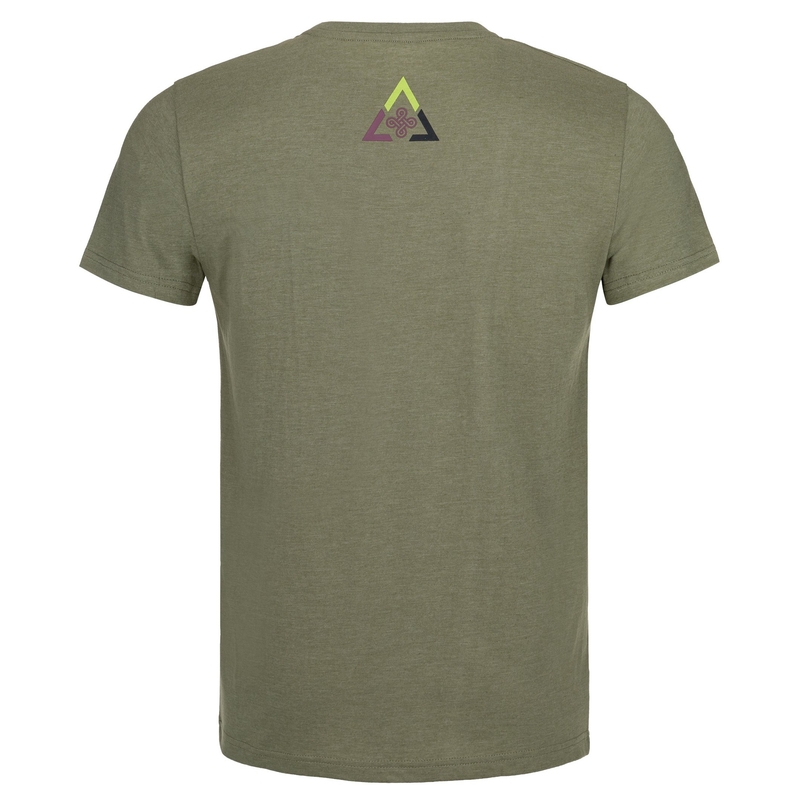 T-shirt Kilpi Enero khaki wyprzedaż