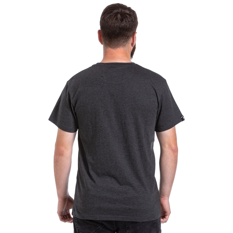T-shirt Meatfly Mounty szary wyprzedaż