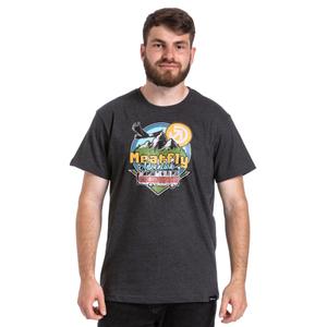T-shirt Meatfly Mounty szary