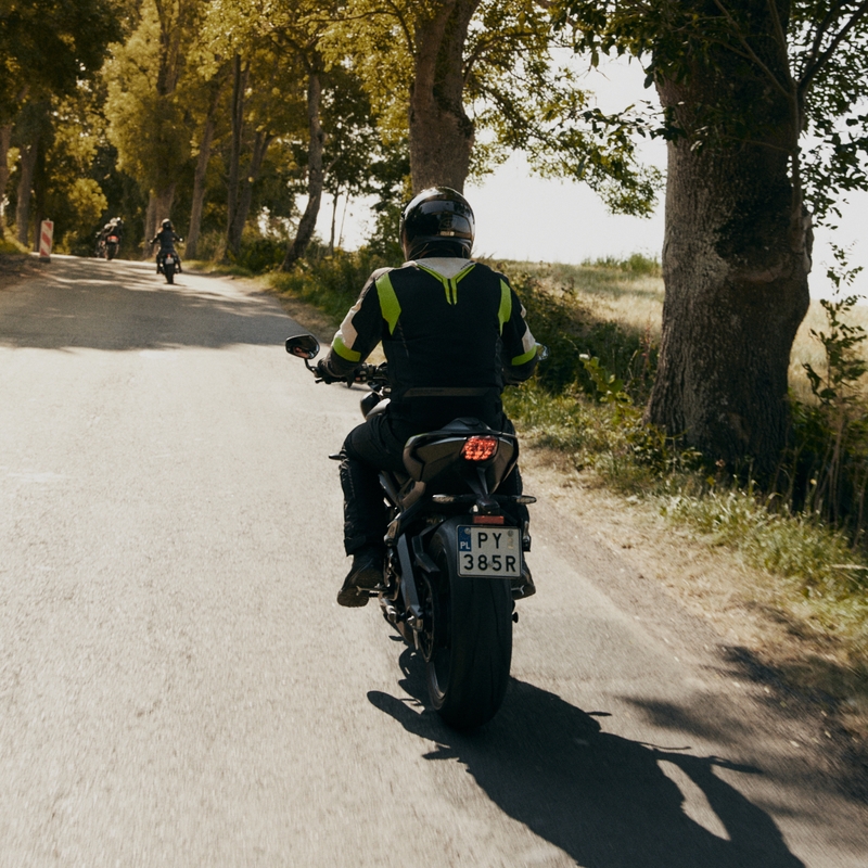 Kurtka motocyklowa Ozone Flow czarno-szaro-fluo żółta wyprzedaż