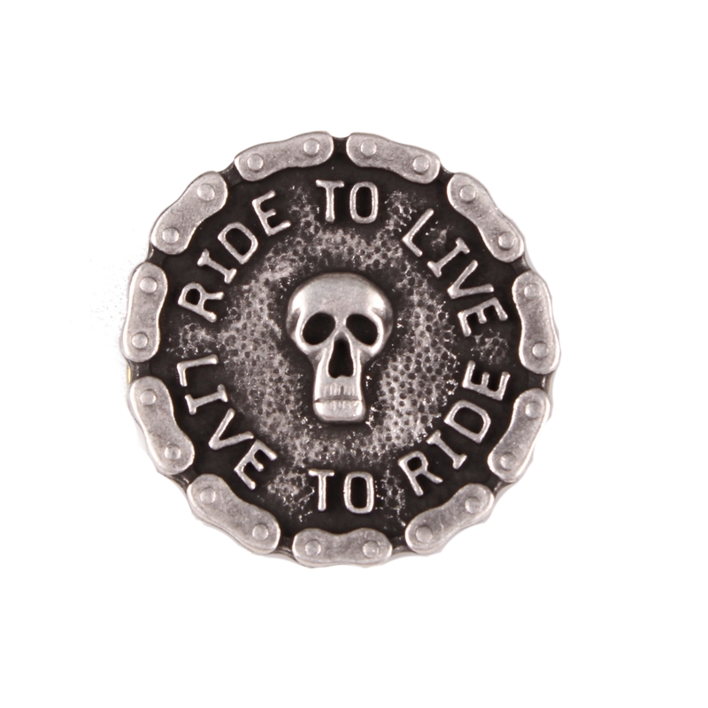 Odznaka Live Skull