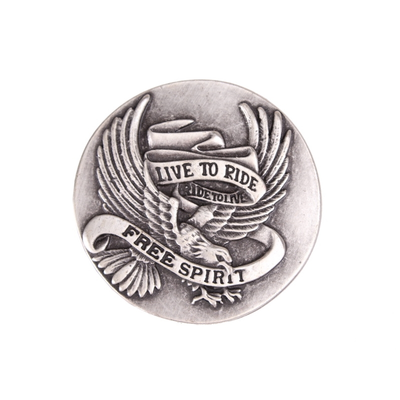 Odznaka Live To Ride Free Spirit