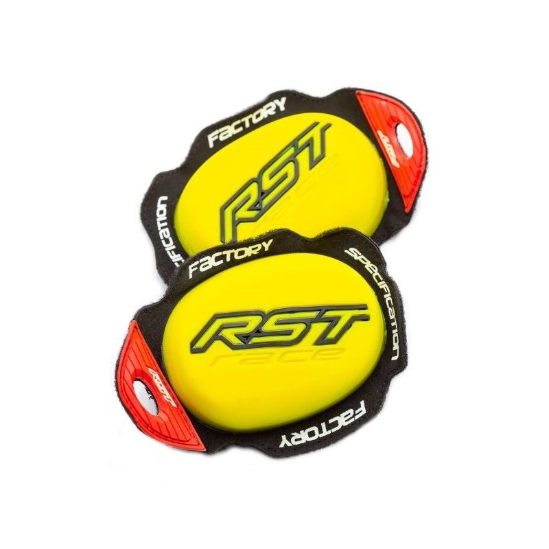 Ślizgacze kolan RST 1924 Factory Reverse Velcro Yellow wyprzedaż
