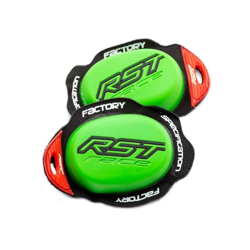 Slidery na kolana RST 1924 Factory Reverse Velcro fluo green wyprzedaż