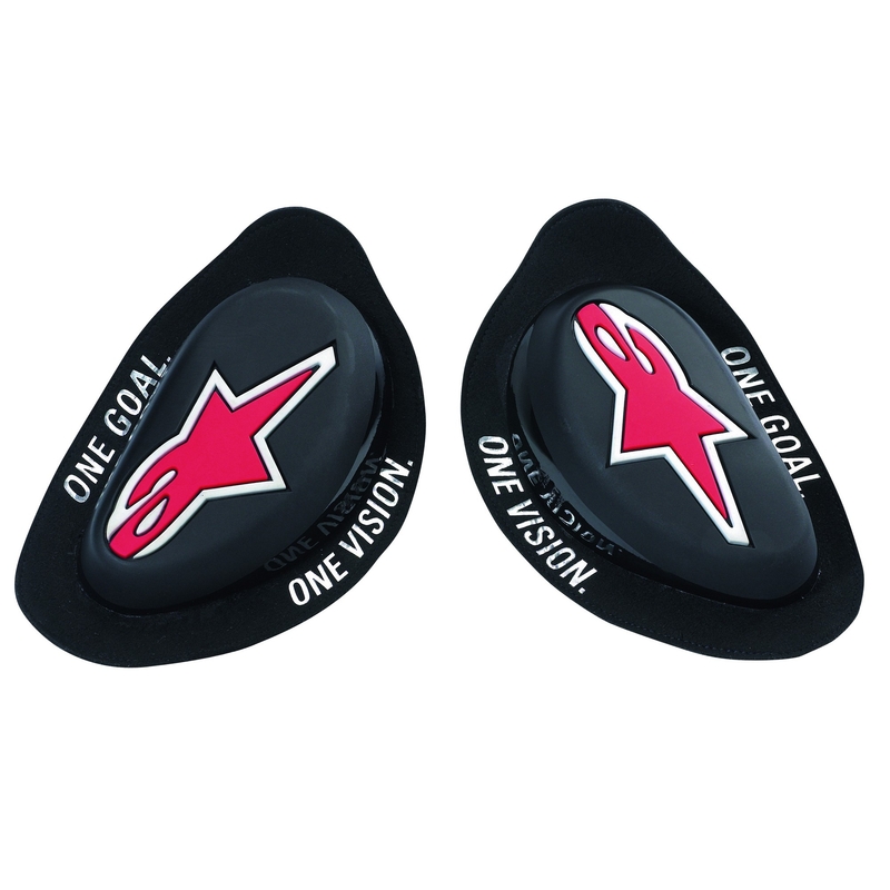Slidery kolan Alpinestars GP czarno-czerwone