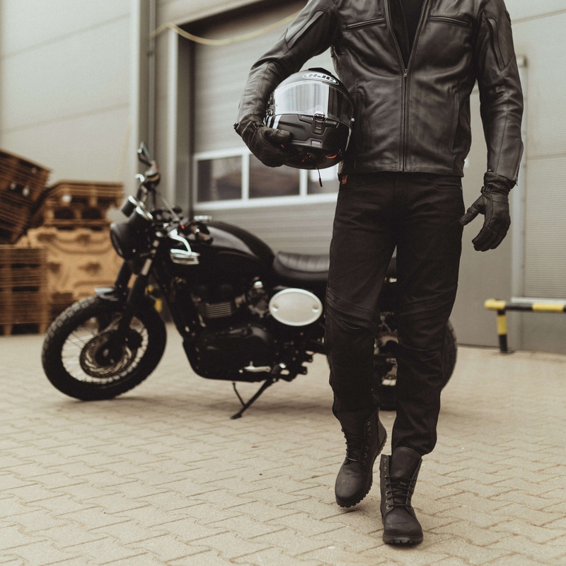 Rebelhorn Rage II Black Motorcycle Jeans wyprzedaż