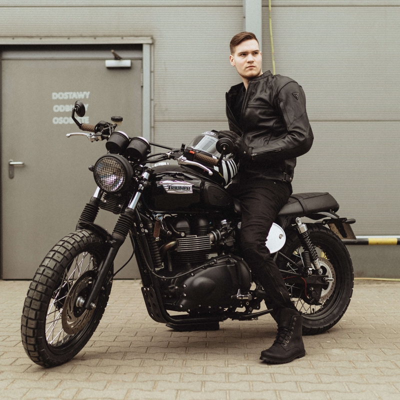 Rebelhorn Rage II Black Motorcycle Jeans wyprzedaż