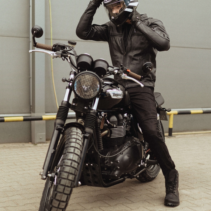 Rebelhorn Rage II Black Motorcycle Jeans wyprzedaż