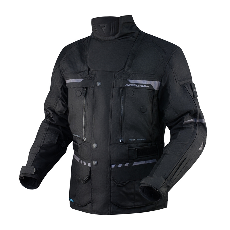 Rebelhorn Cubby IV kurtka motocyklowa czarna wyprzedaż