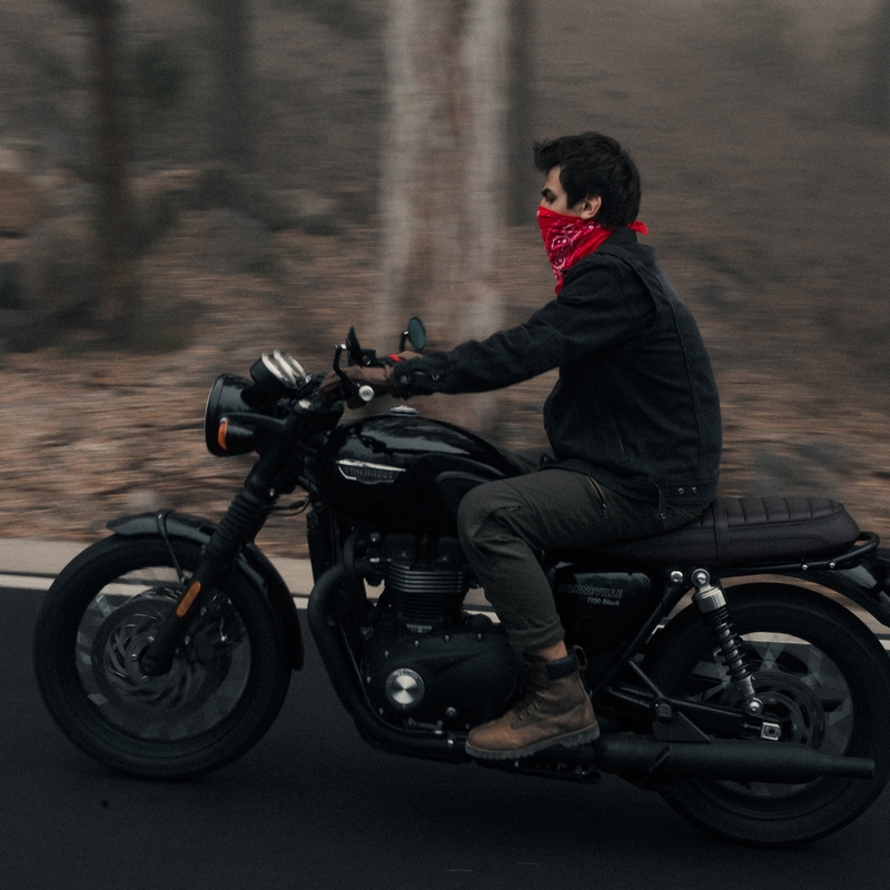 BROGER Alaska II jeansy motocyklowe czarne