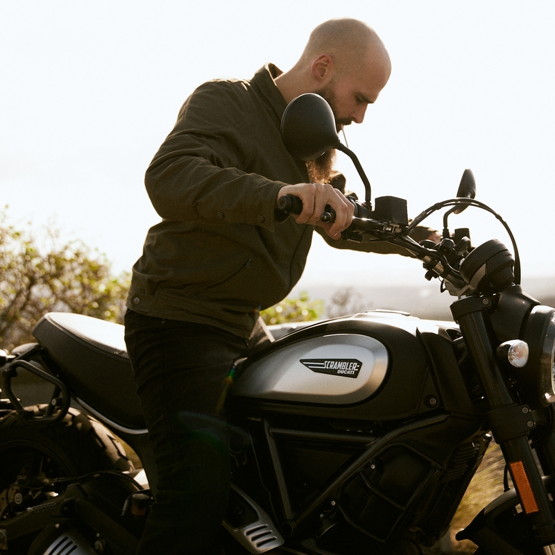 BROGER Montana kurtka motocyklowa oliwkowa zieleń wyprzedaż