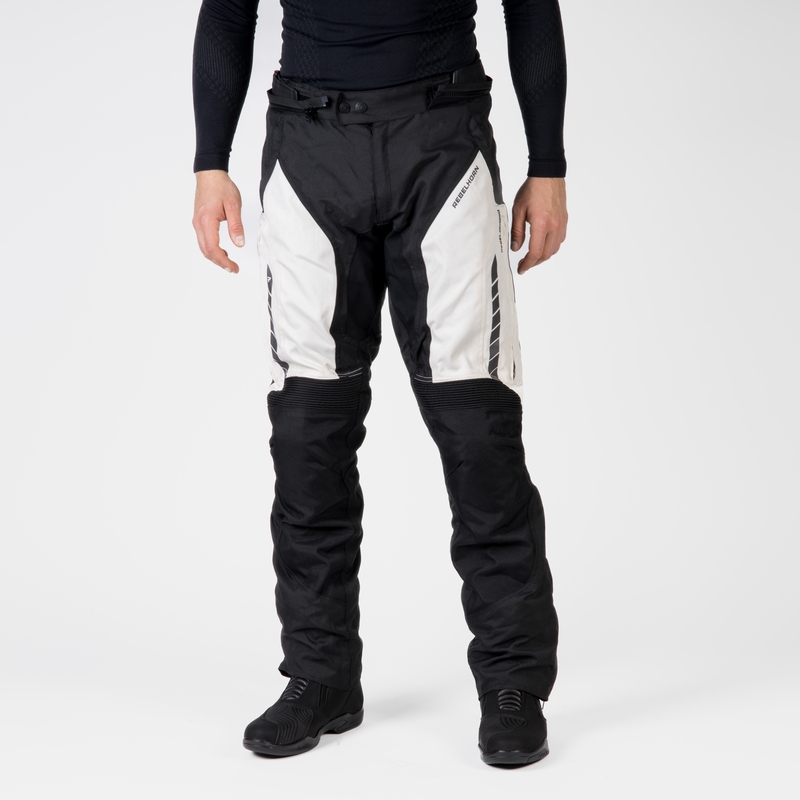 Rebelhorn Hiker III spodnie motocyklowe czarno-szare wyprzedaż
