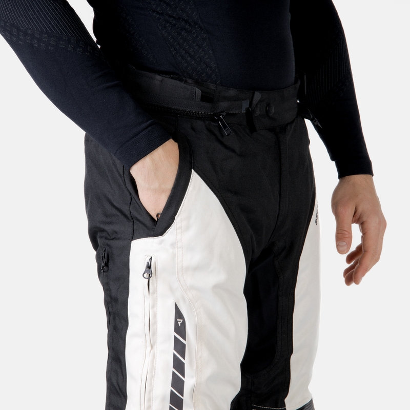 Rebelhorn Hiker III spodnie motocyklowe czarno-szare wyprzedaż