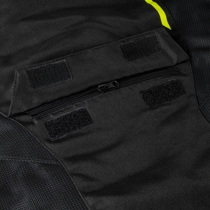 Kurtka motocyklowa Ozone Jet II czarno-fluo żółta wyprzedaż