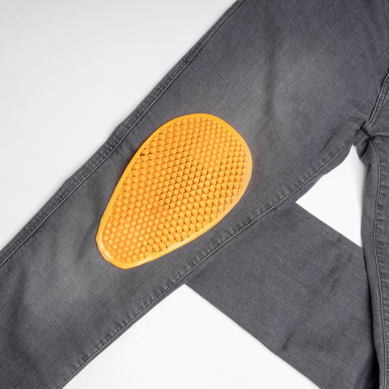 Damskie jeansy motocyklowe Ozone Striker SF Grey