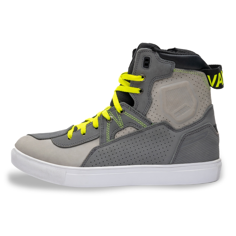 Buty motocyklowe Rebelhorn Vandal grey-fluo yellow. wyprzedaż