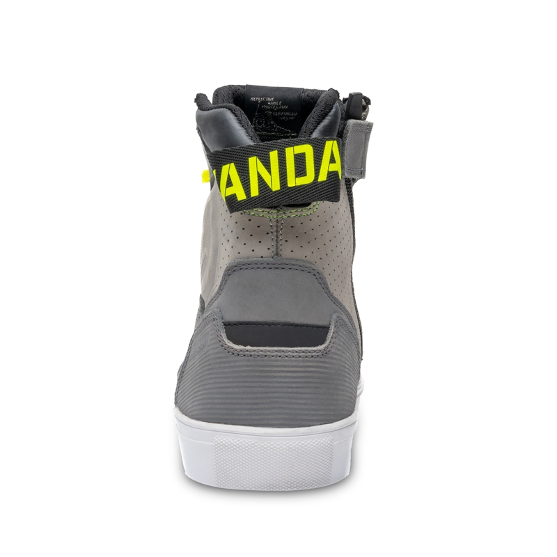 Buty motocyklowe Rebelhorn Vandal grey-fluo yellow. wyprzedaż