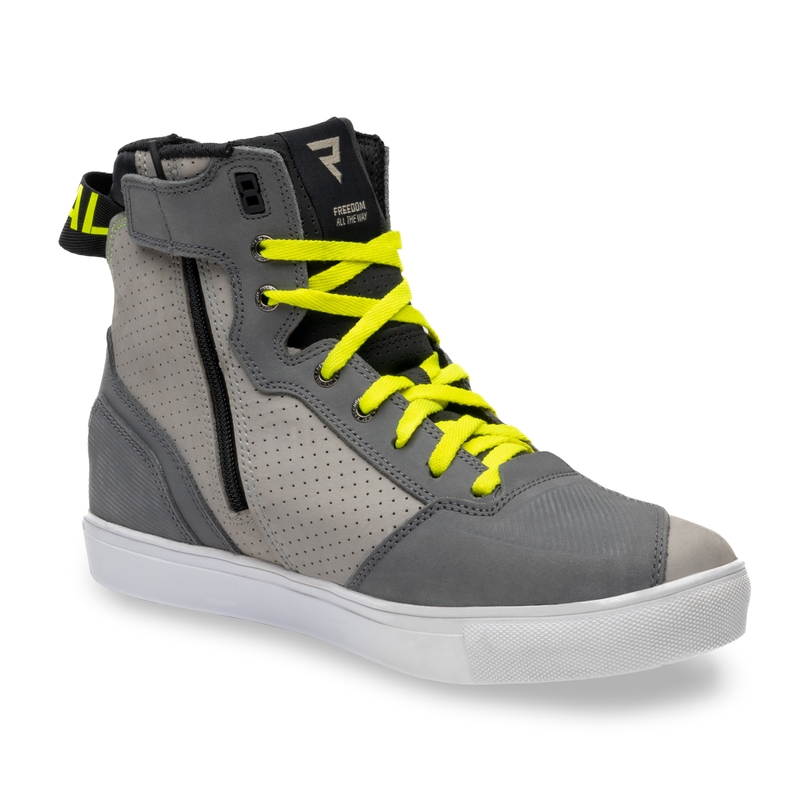 Buty motocyklowe Rebelhorn Vandal grey-fluo yellow. wyprzedaż