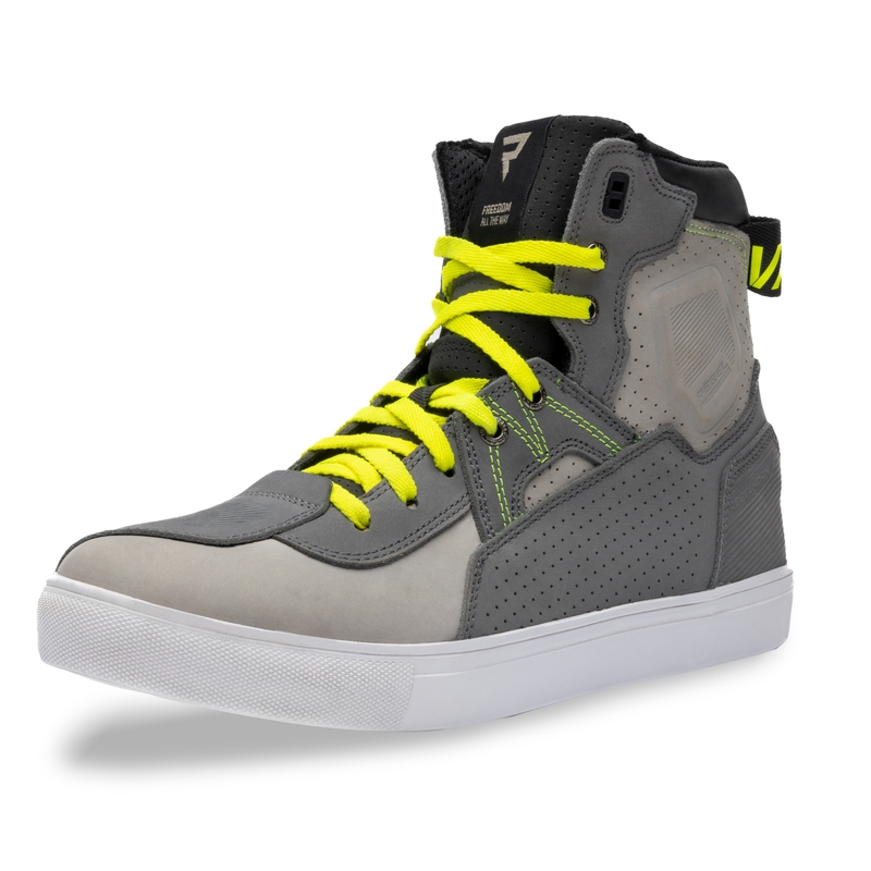 Buty motocyklowe Rebelhorn Vandal grey-fluo yellow. wyprzedaż