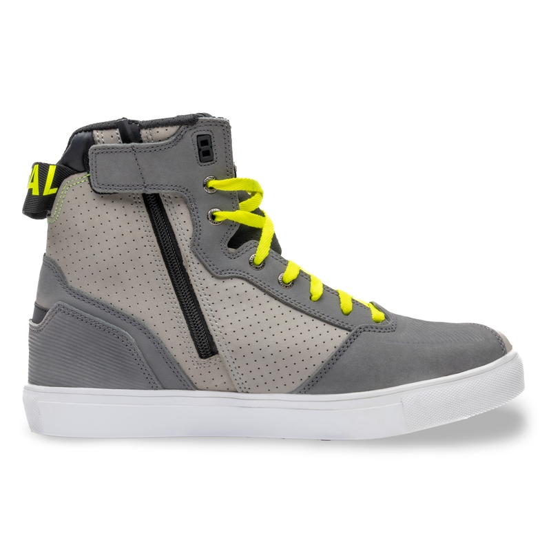 Buty motocyklowe Rebelhorn Vandal grey-fluo yellow. wyprzedaż