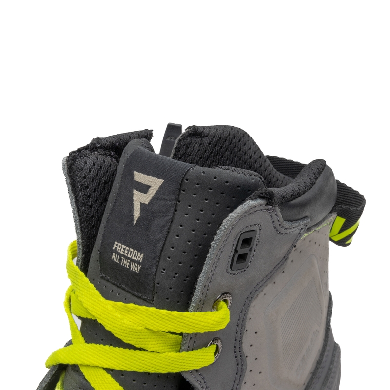 Buty motocyklowe Rebelhorn Vandal grey-fluo yellow. wyprzedaż