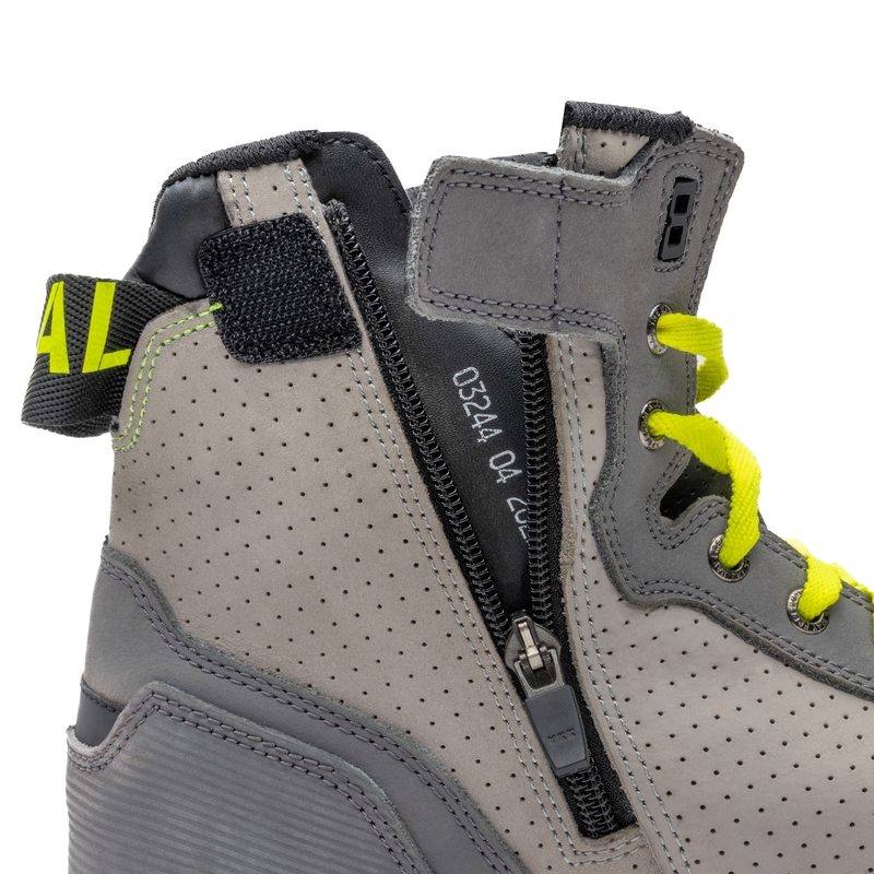 Buty motocyklowe Rebelhorn Vandal grey-fluo yellow. wyprzedaż