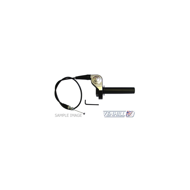 Fast action twistgrip 600A Venhill including cable