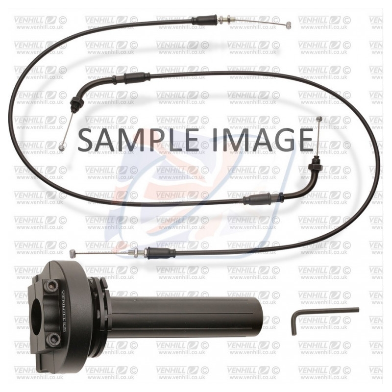 Fast action twistgrip 888 Venhill including cable