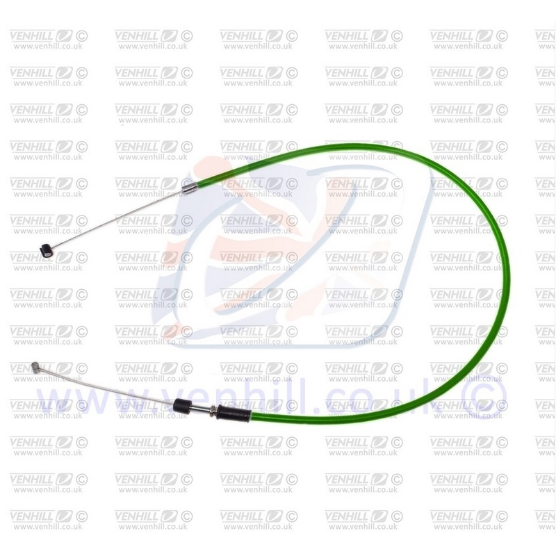 Front brake cable Venhill green
