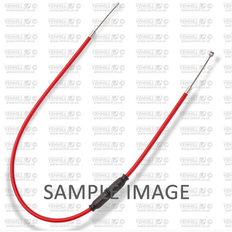 Universal rear brake cable Venhill Red