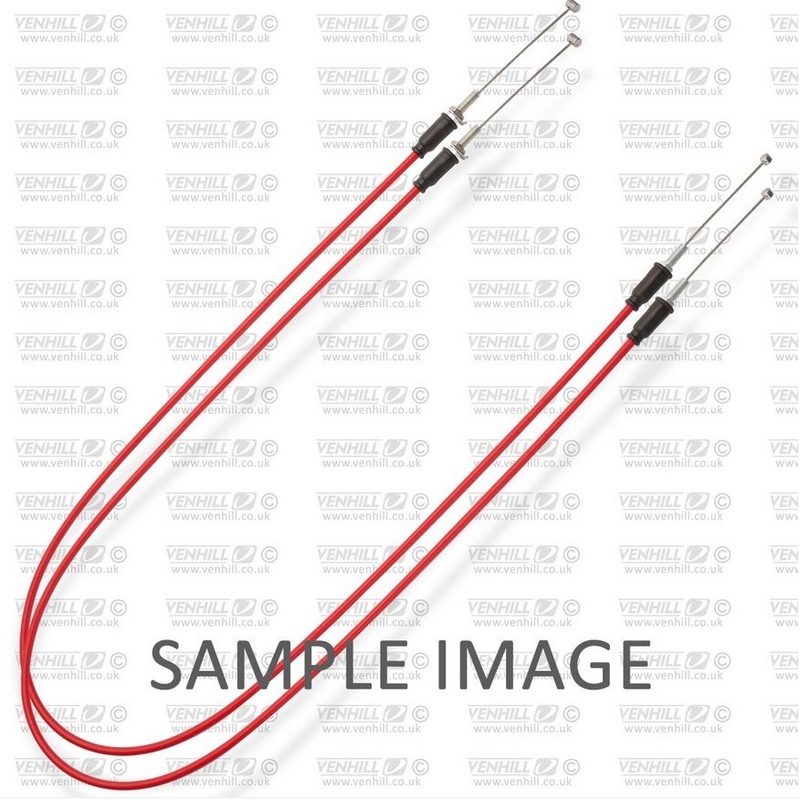 Throttle Cable Venhill Red