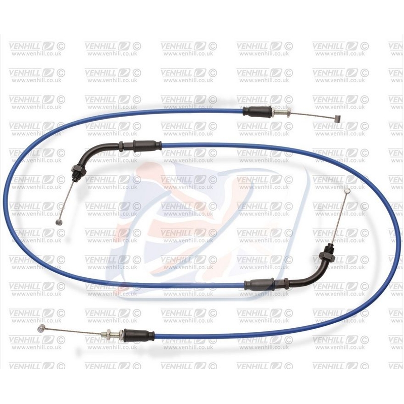 Throttle Cable Venhill featherlight blue
