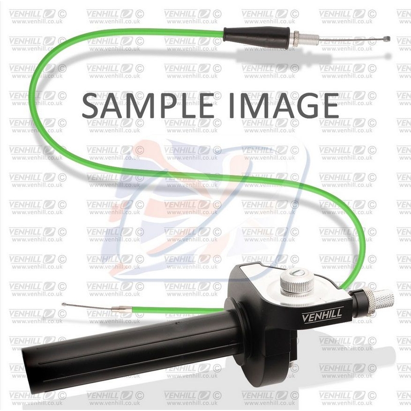 Twistgrip conversion 600A Venhill featherlight green